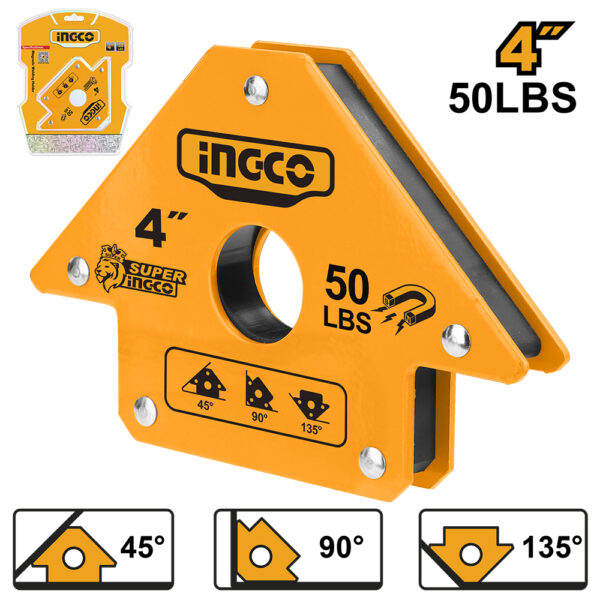 ESCUADRA MAGNÉTICA PARA SOLDAR 4"