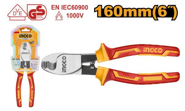 ALICATE CORTA CABLE 1000V 6"/160MM