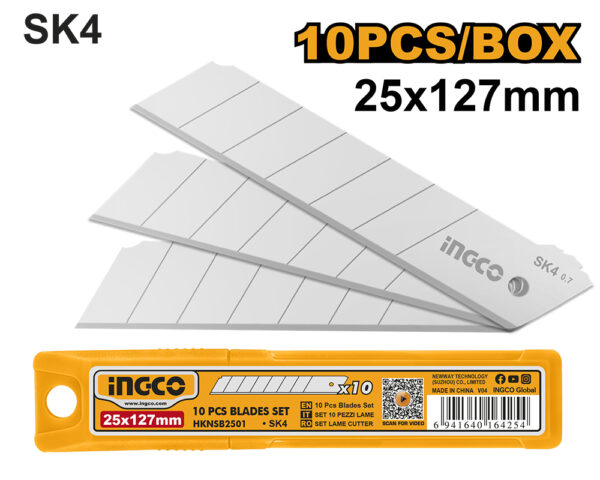 HOJA REPUESTO CUTTER 25*127MM