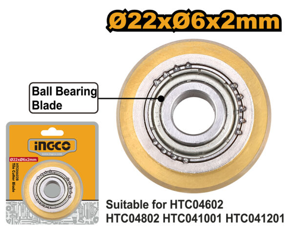 RODEL PARA CORTADORA DE CERÁMICA Ø22xØ6x2mm